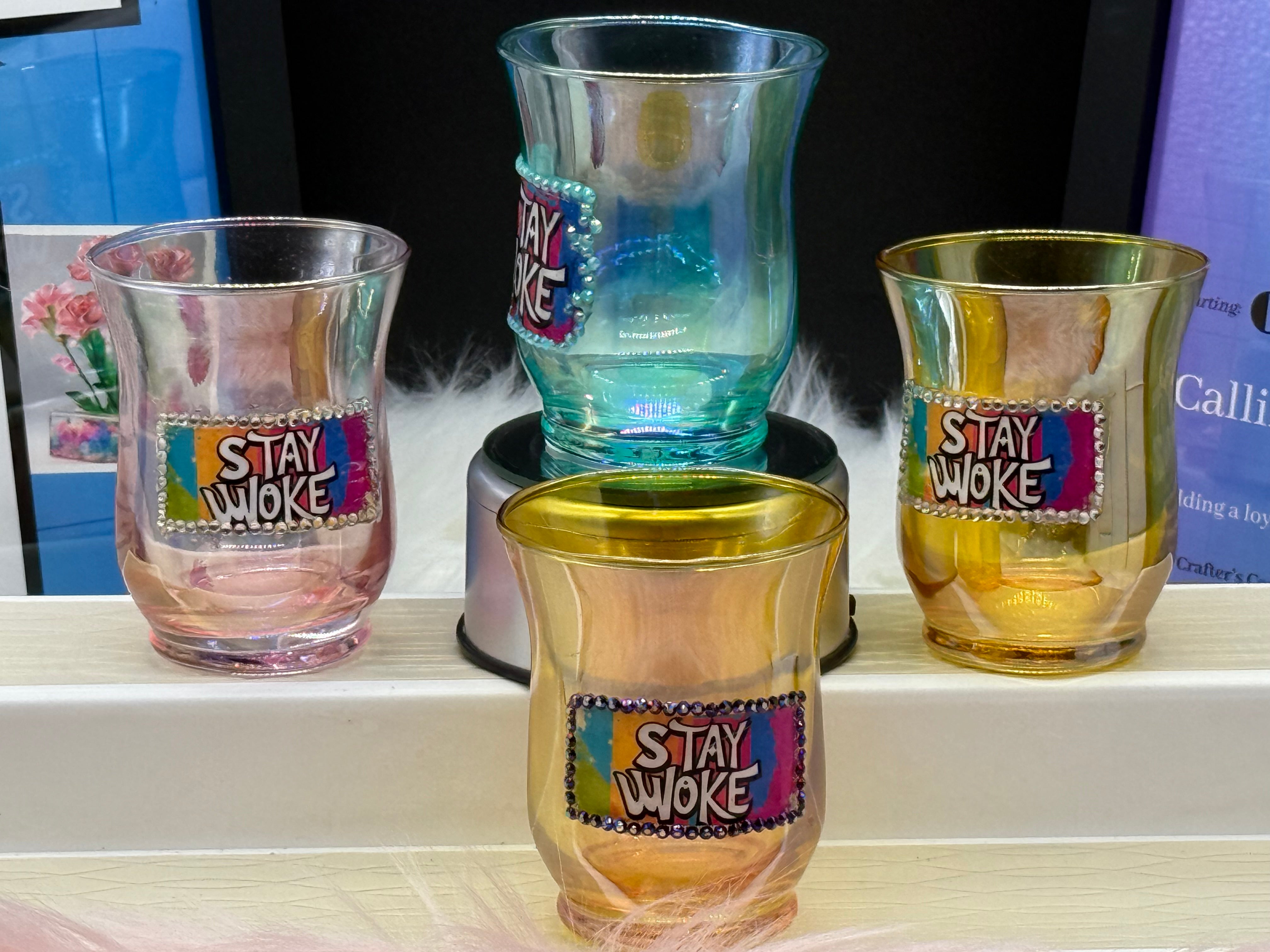 4-Piece Glass Drinkware Set