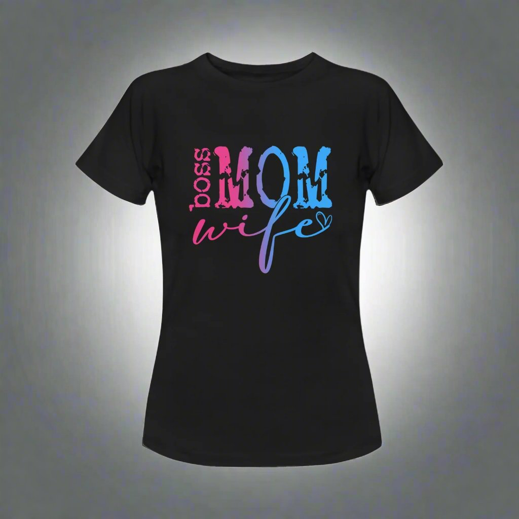 Mom, Boss, Wife Women's T-Shirt