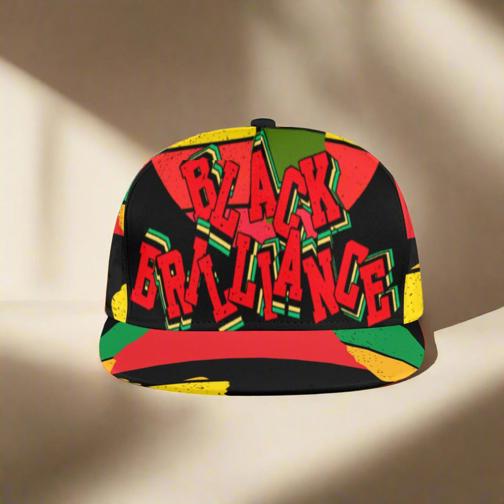 Black Brilliance Hat Snapback Hat, Black History Month