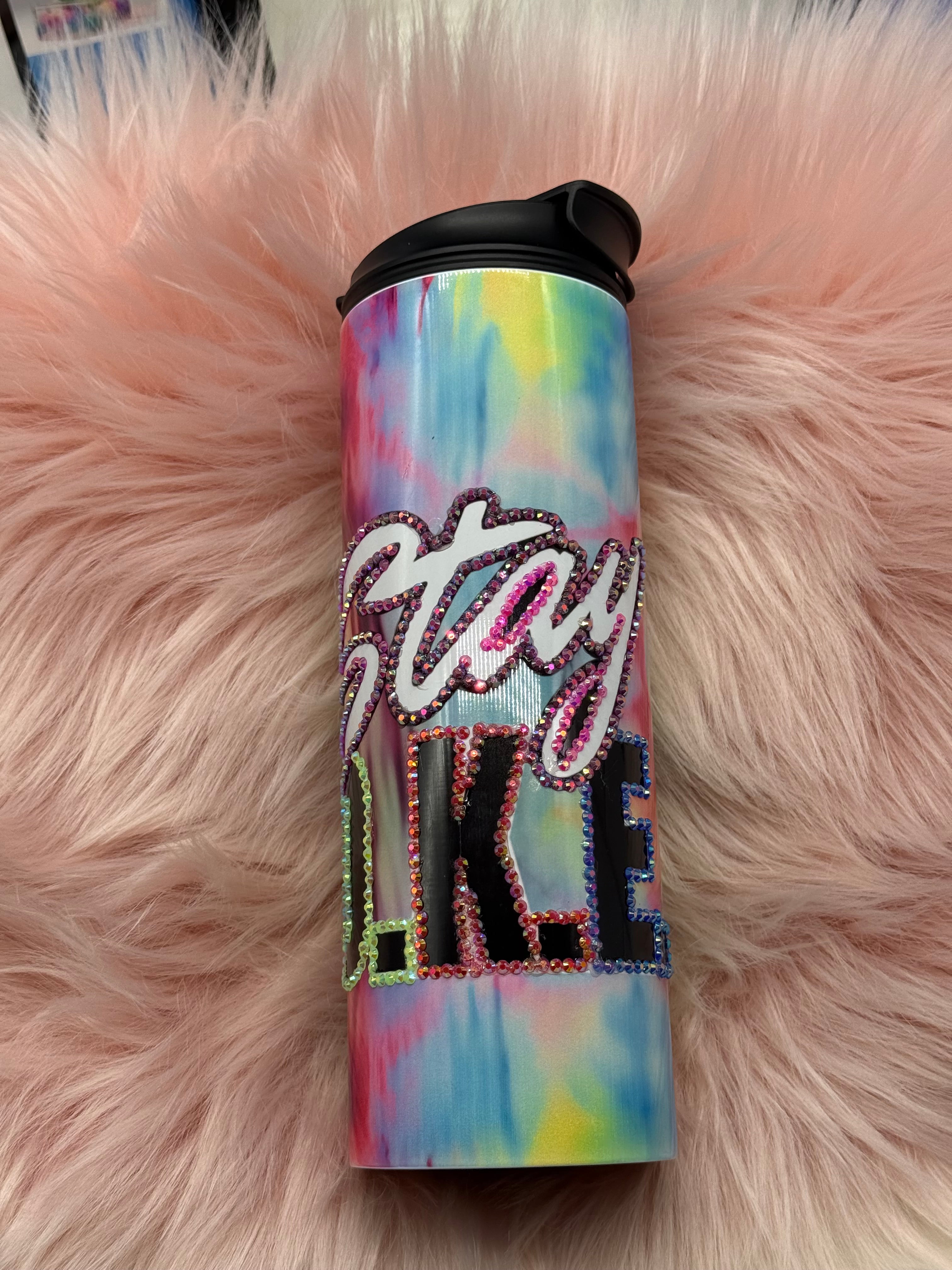 Custom Name w/Rhinestone Tumbler (Your Brand/Logo)