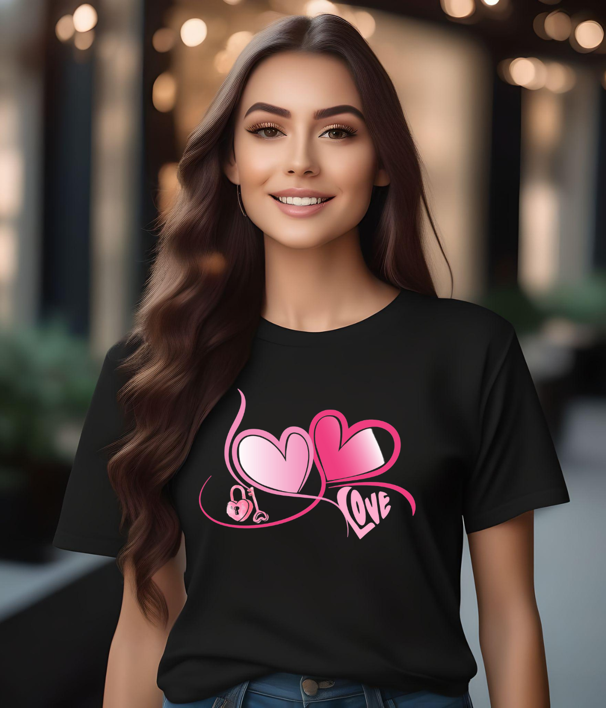 Women's Key to my Heart T-shirt