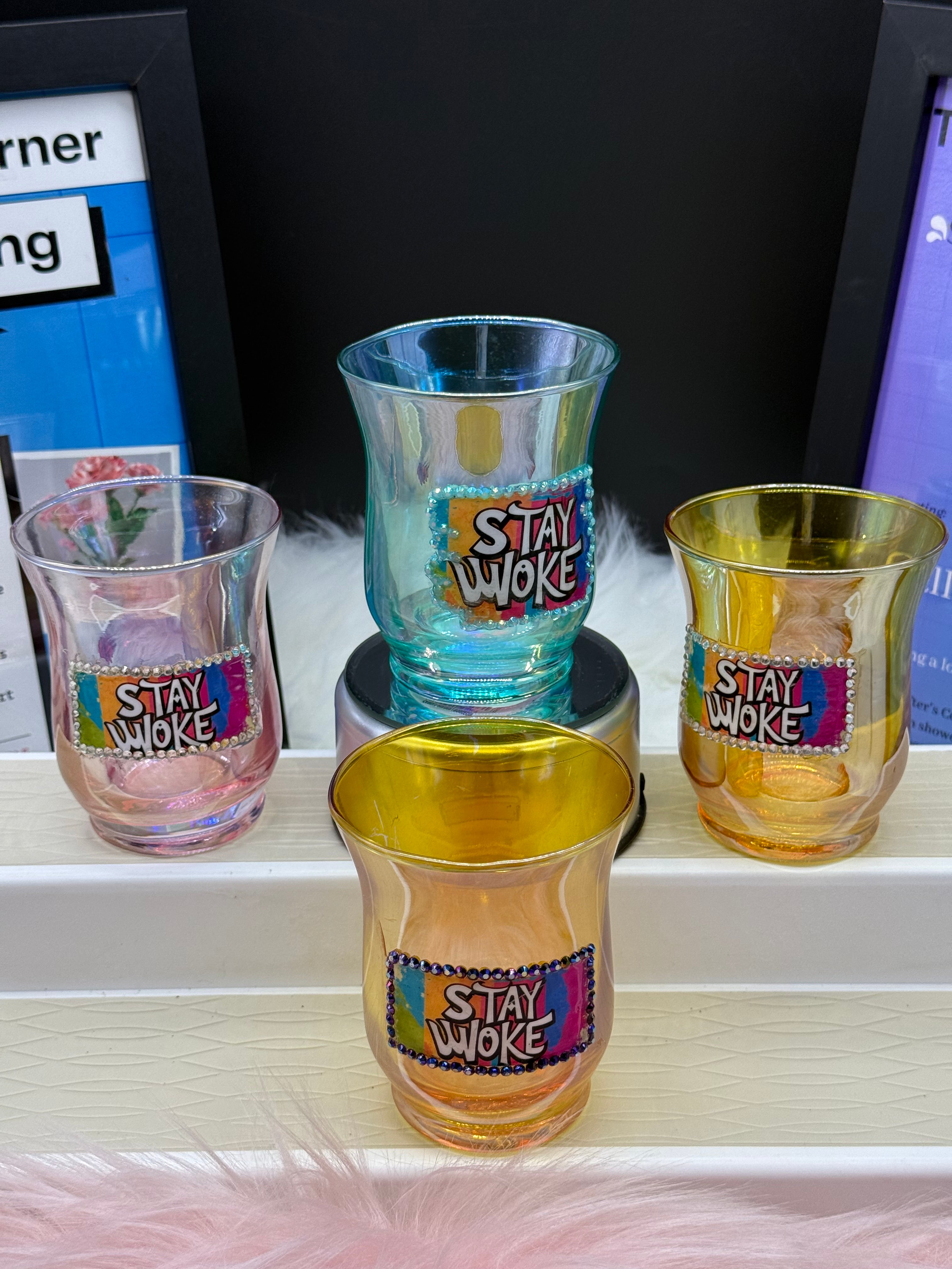 4-Piece Glass Drinkware Set