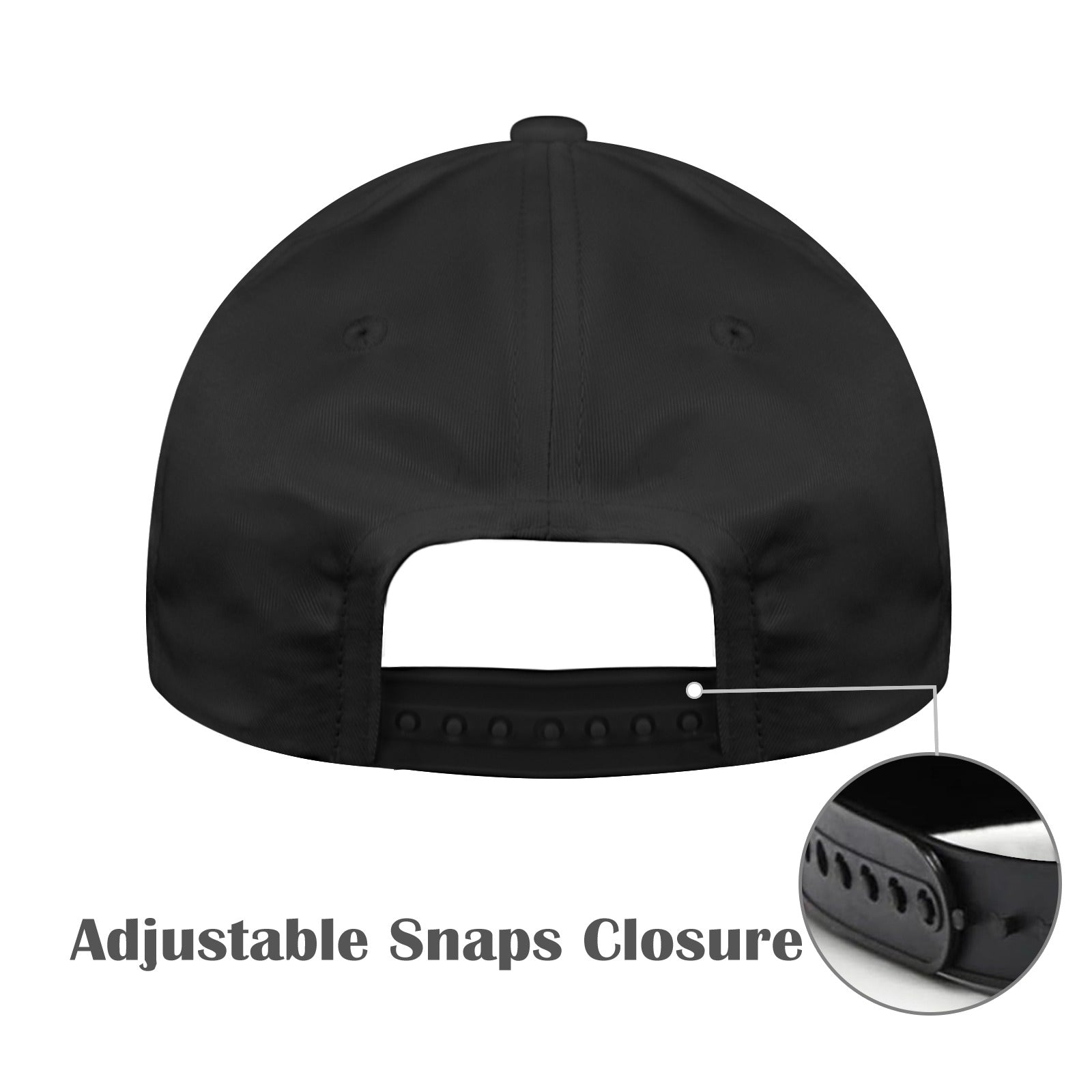 Black Brilliance Hat Black, Snapback Hat