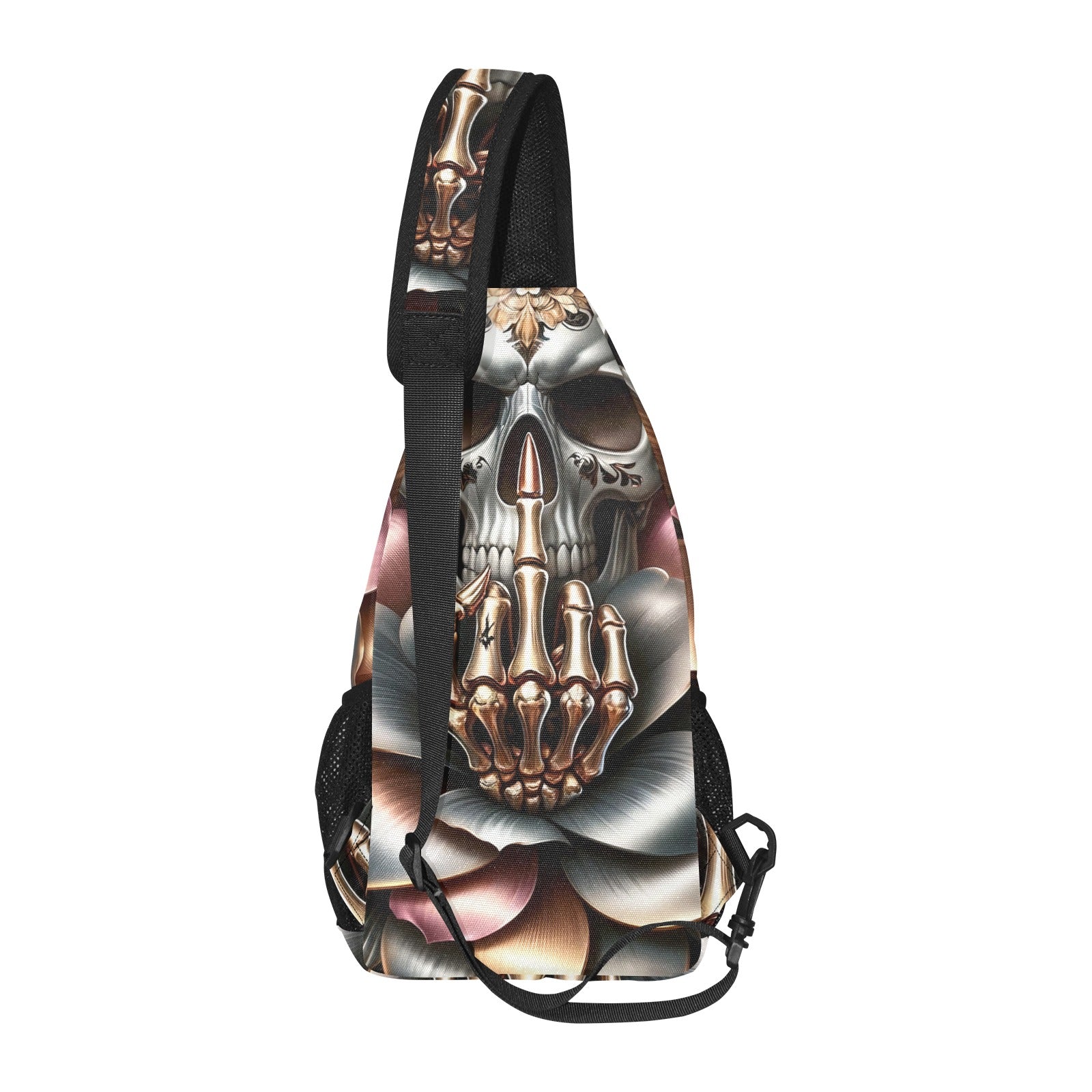 Custom Skull Crossbag Chest Bag