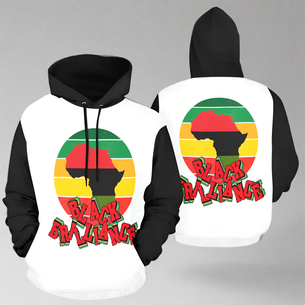 Black Brilliance Hoodie, Multicolor, Black History Month