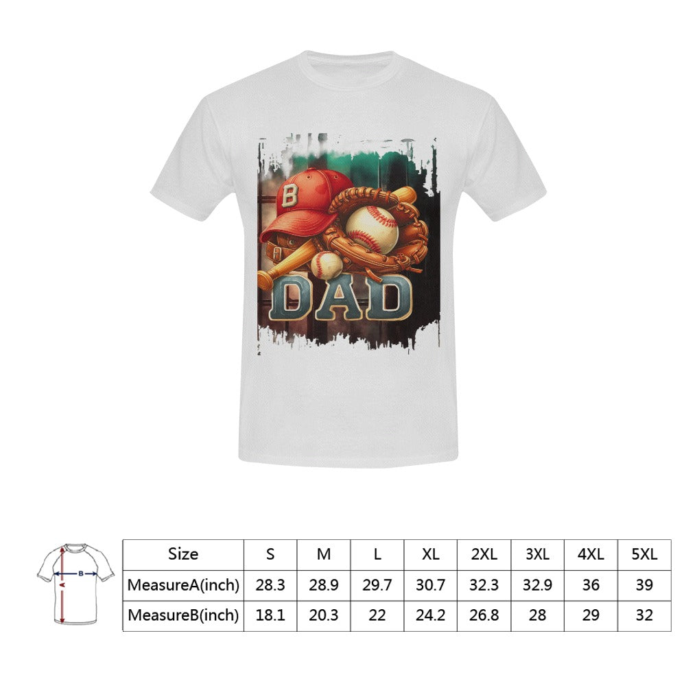 Baseball Dad Men's T-shirt