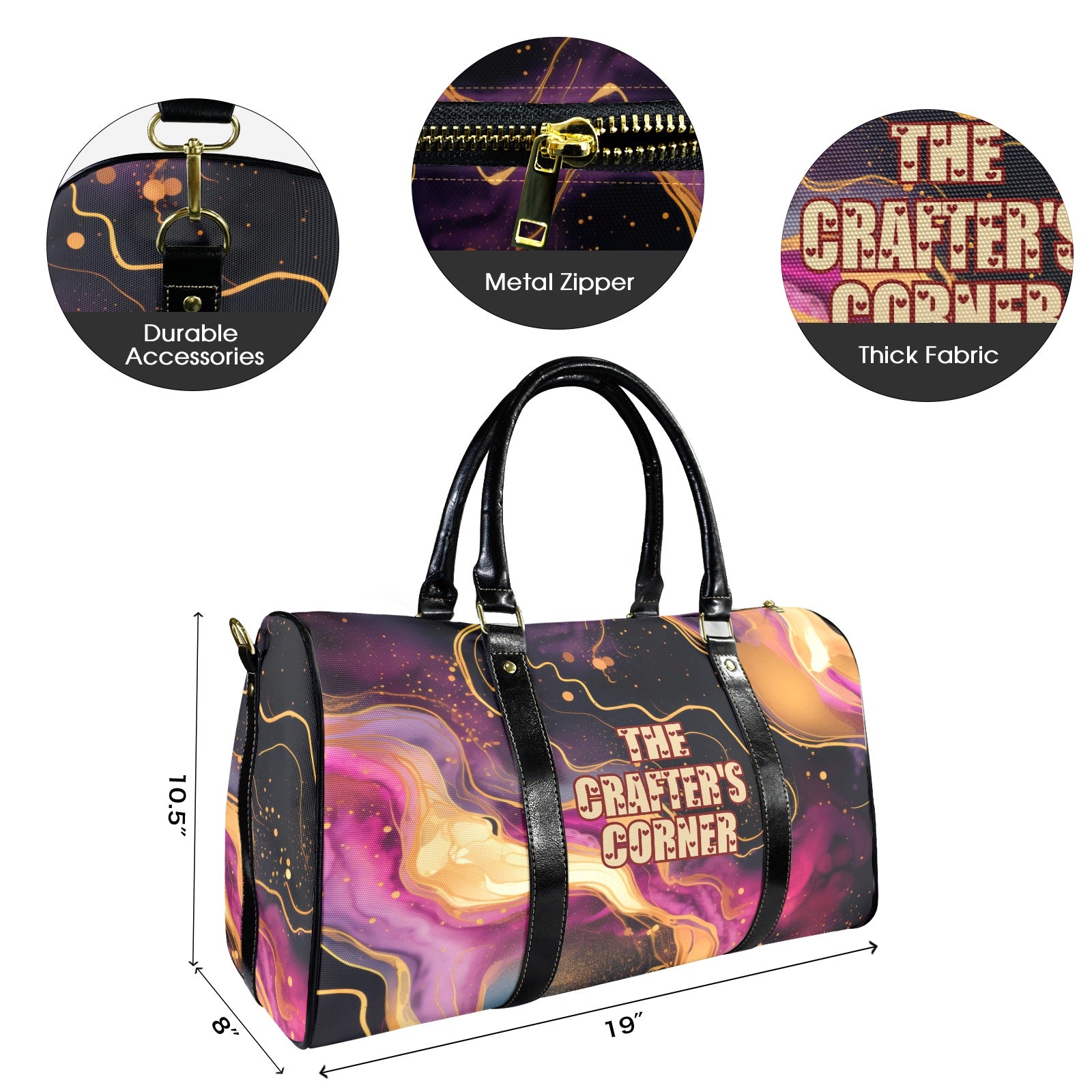 The Crafter's Corner Large Travel Bag