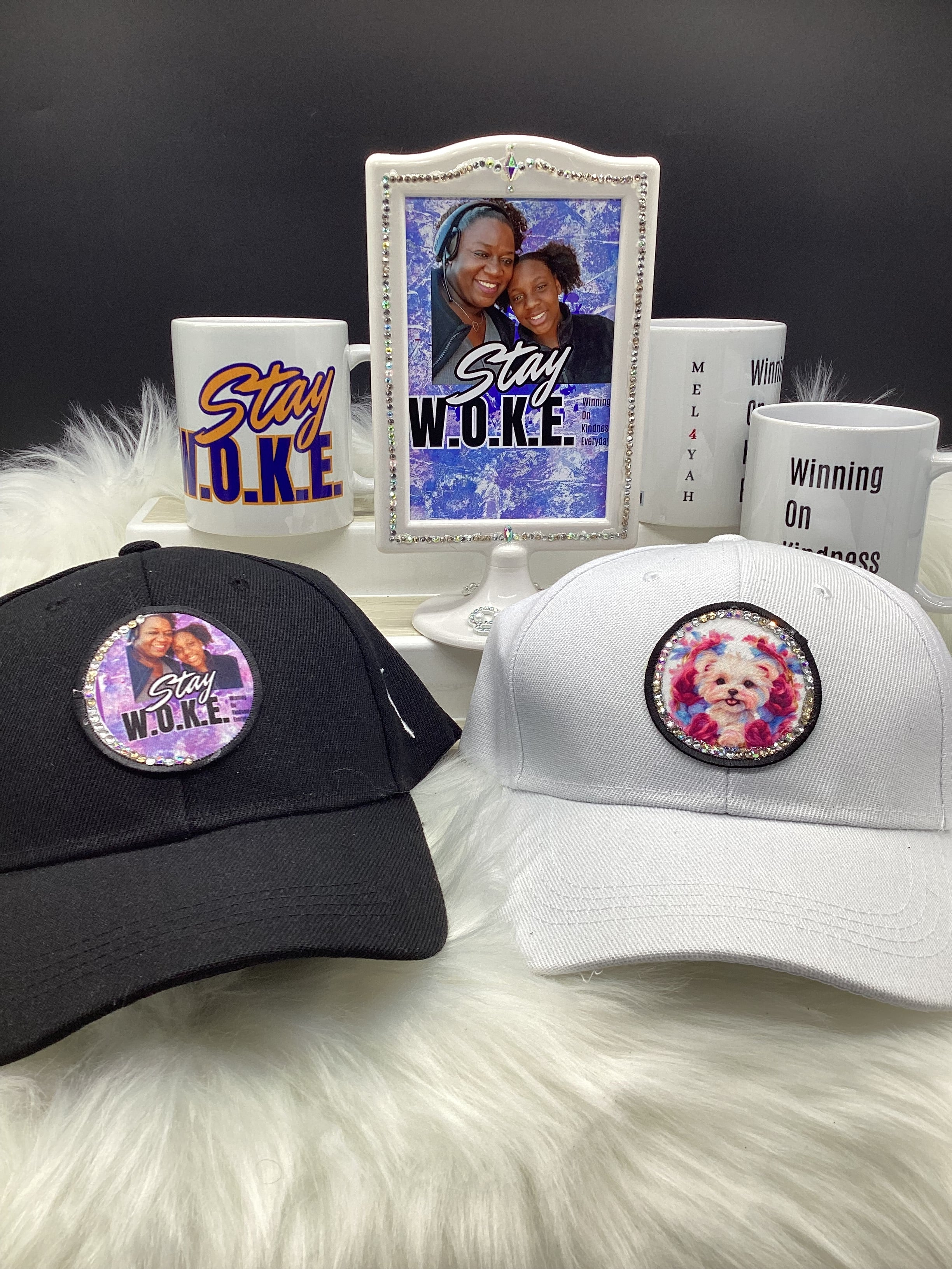 Custom Hat, Mug, and Photo Frame Bundle (Your Brand/Your Logo)